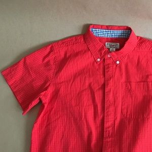 Penguin button-front short sleeve shirt.